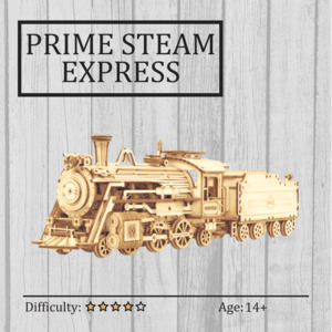 Prime Steam Express 3D Wooden Puzzle