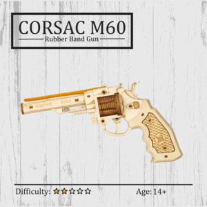 Entertainment: Corsac M60 3D Wooden Puzzle