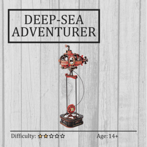 3d Wooden Puzzles: Deep-Sea Adventurer Pendulum 3D Wooden Puzzle