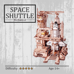 Space Shuttle 3D Wooden Puzzle