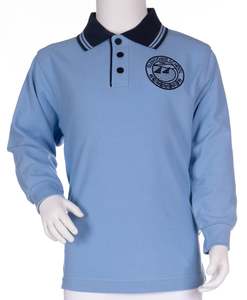 Glendowie School - Long Sleeve Polo Shirt