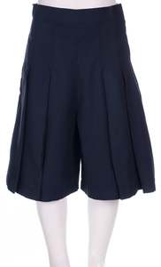 Glendowie School: Glendowie 4 Pleat Culottes - Navy