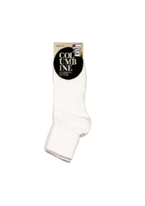 Riverhead School: Ankle Socks White (3 Pairs) Columbine