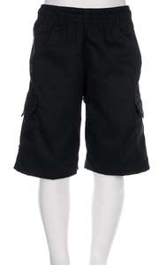 Silverdale School: Silverdale School - Cargo Shorts Black