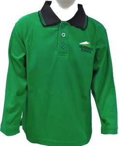 Silverdale School - Long Sleeve Polo Shirt