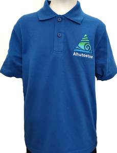 Ahutoetoe School: Ahutoetoe School - Short Sleeve Polo Shirt