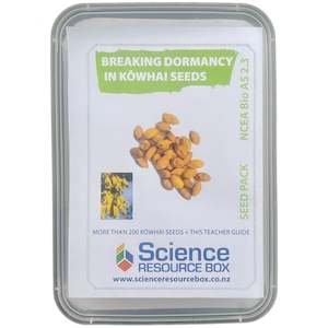 Breaking dormancy in kōwhai seeds (NCEA Bio Level 2)