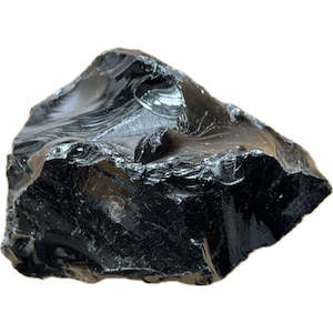 Secondary: Obsidian rock