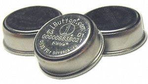 Products: DS1921G-F5 Thermochron iButton 40°C thru 85°C