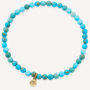 Her: Palas Emporio Turquoise Howlite 'Calmness' Healing Gem Bracelet