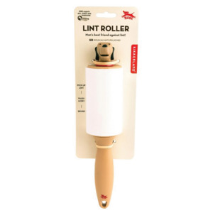 Kikkerland Kobe Lint Roller Natural 5.6x5.6x26.4cm