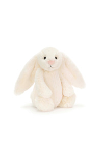 Child Baby: JELLYCAT BASHFUL BUNNY SMALL CREAM 18X9X8CM