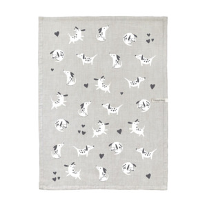Kitchen: PUPPY CRUSH TEA TOWEL