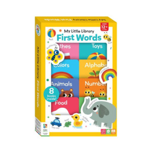 Books: Hinkler Building Blocks My Little Library First Words