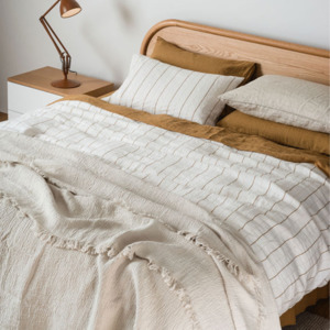 Shorts: Citta Resort Linen Bedspread - Oat K/SK 260x245cm