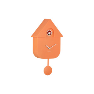 Karlsson Modern Cuckoo Clock - Orange