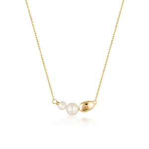 Linda Tahija Brook Pearl Necklace
