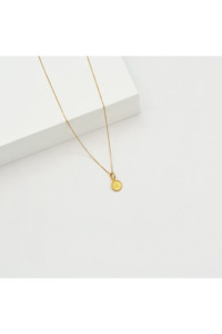 Linda Tahija: Linda Tahija Initial Pendant - Gold