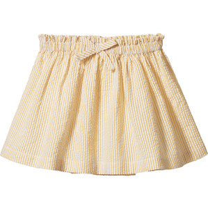 Nature Baby Orchard Skirt Seersucker - Golden Stripe