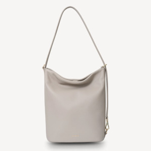 Saben: Saben June Shoulder Bag - Dove Pebble