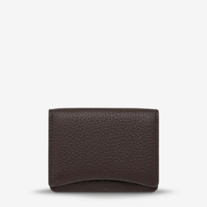 Status Anxiety: Status Anxiety Lumen Wallet - Cocoa