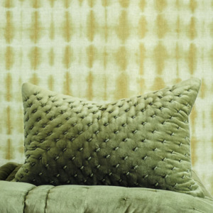 Bianca Lorenne Mica Verde Cushion 60x40cm