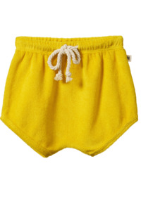 Nature Baby Terry Shorts - Sunburst