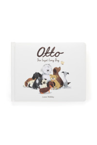 JELLYCAT OTTO THE LOYAL LONG DOG BOOK MULTI-COLOURED 2X23X18CM