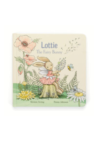 Kids Books: JELLYCAT LOTTIE THE FAIRY BUNNY BOOK MULTI-COLOURED 2X19X19CM