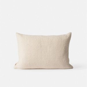 Cushions: Citta Boucle Cushion Cover - Natural 60x40cm