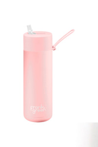 Drink Bottles: Frank Green 20oz Ceramic Reusable Bottle with Straw Lid