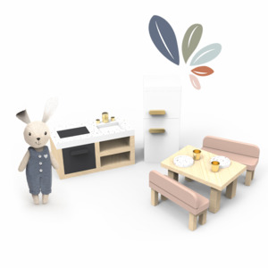 Toys Games: Speedy Monkey Doll House Kitchen + 1 Character