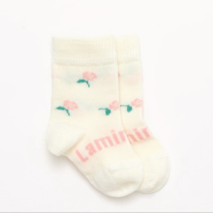 Lamington Merino Wool Crew Socks | BABY | Rosa