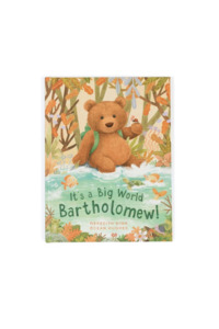 Jellycat It's a Big World Bartholomew Book