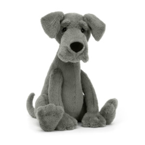Child Baby: Jellycat Zeus Great Dane 13x15x27cm