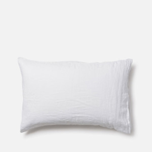 Shorts: Citta  Linen Pillowcase PR - White 76x50cm