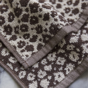 Bath Body: Citta Forget Me Not Hand Towel - Rye/Oat 50x70cm