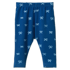 Nature Baby: Nature Baby Leggings - Ribbons Blue Print