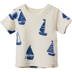 Nature Baby: Nature Baby River Tee Terry - Regatta Print