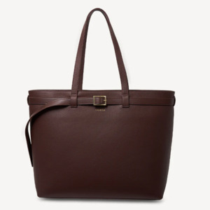 Her: Saben Tia Shoulder Bag - Espresso + Bronze