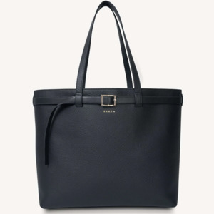 Her: Saben Tia Shoulder Bag - Black + Bronze