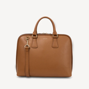 Her: Saben Parker Briefcase - Toffee