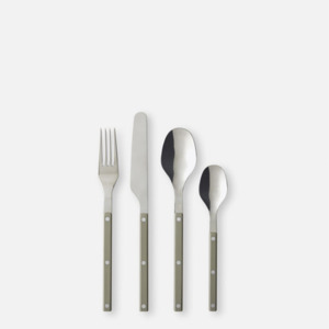 Kitchen: Citta Tavolo Cutlery Set/16 - Sage