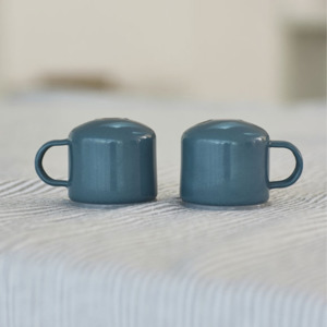 Kitchen: Citta Enamel Salt & Pepper Shaker Set