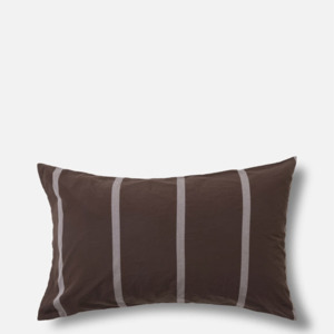 Shorts: Citta Duo Pillowcase Pair Rye/Pansy - 76x50cm