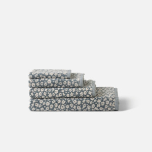 Citta Forget Me Not Bath Towel - Cod/Oat 80x150cm