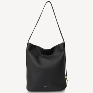 Saben: Saben June Shoulder Bag - Black Luxe