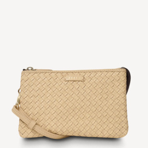 Saben Tilly Crossbody - Raffia Stitched Weave
