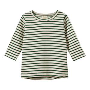 Nature Baby: Nature Baby Long Sleeve River Tee - Eden Sailor Stripe