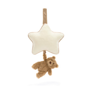 Child Baby: Jellycat Bartholomew Bear Musical Pull